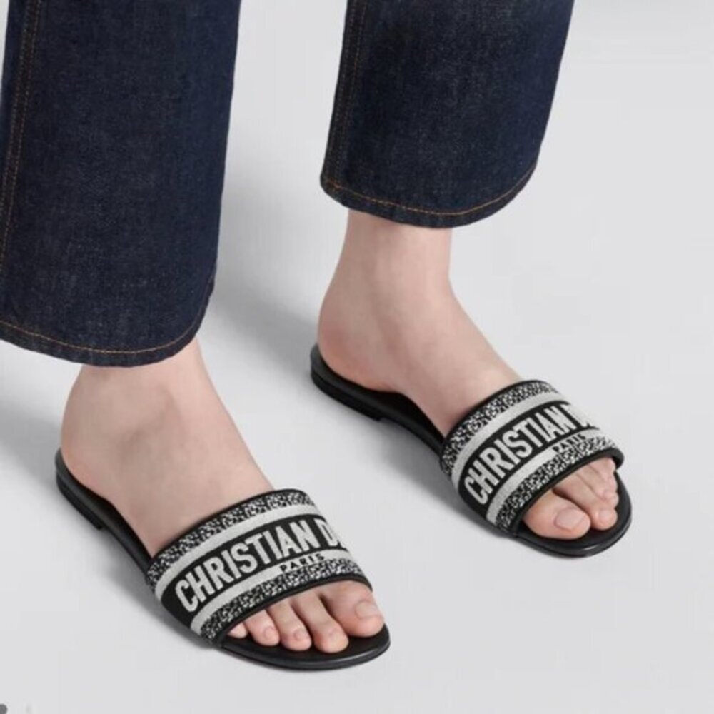 Poshmark Christian Dior Dway Sandals Size 8 in Blue